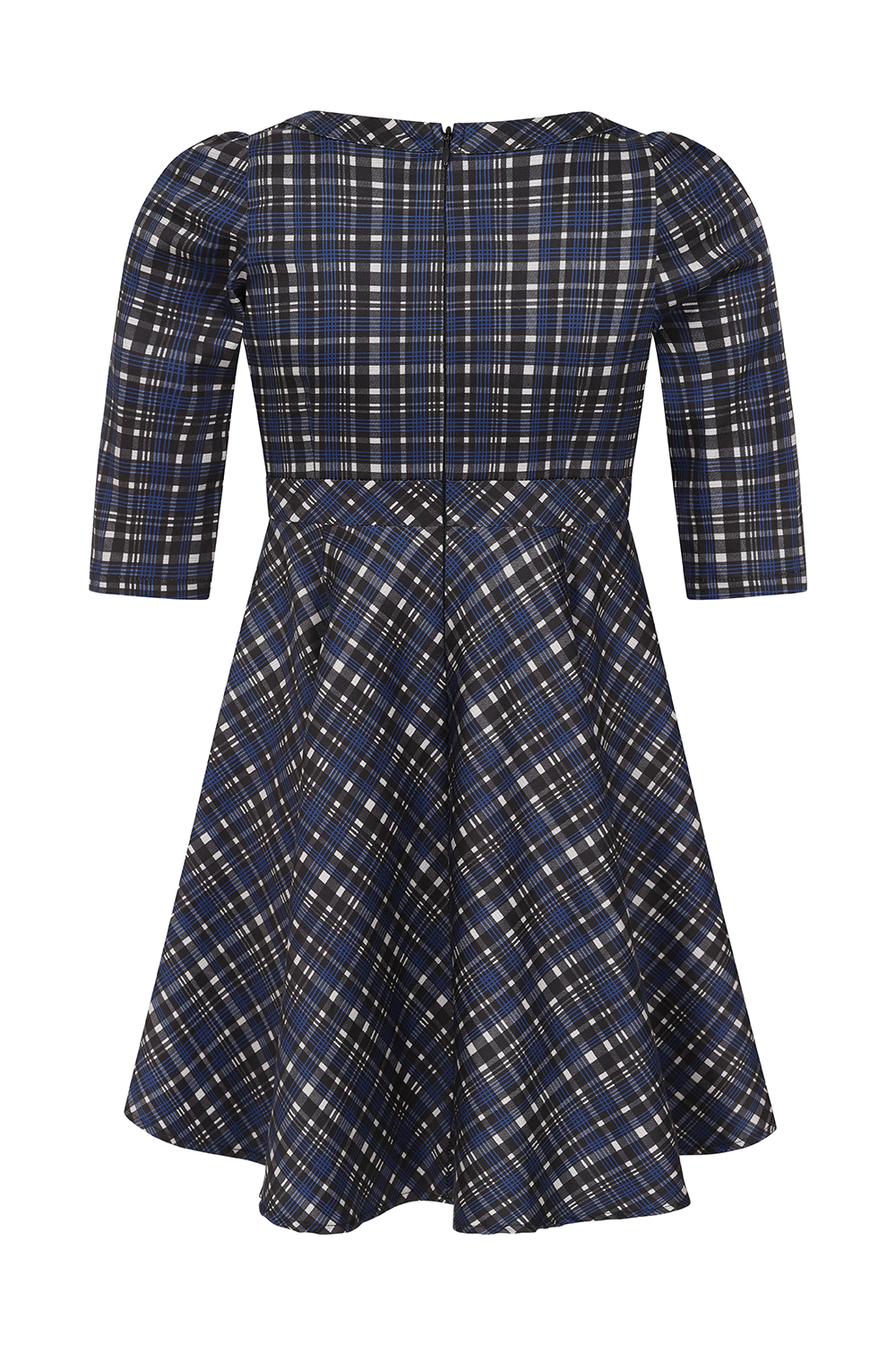 Anna Check Swing Dress in Kids